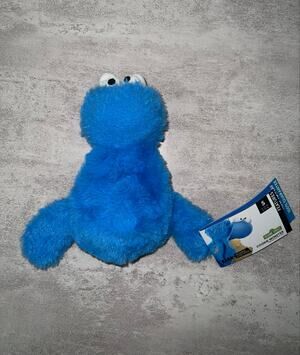 NEW Bark Box Cookie Monster Super Chewer Sesame Street Dog Toy Size Small S